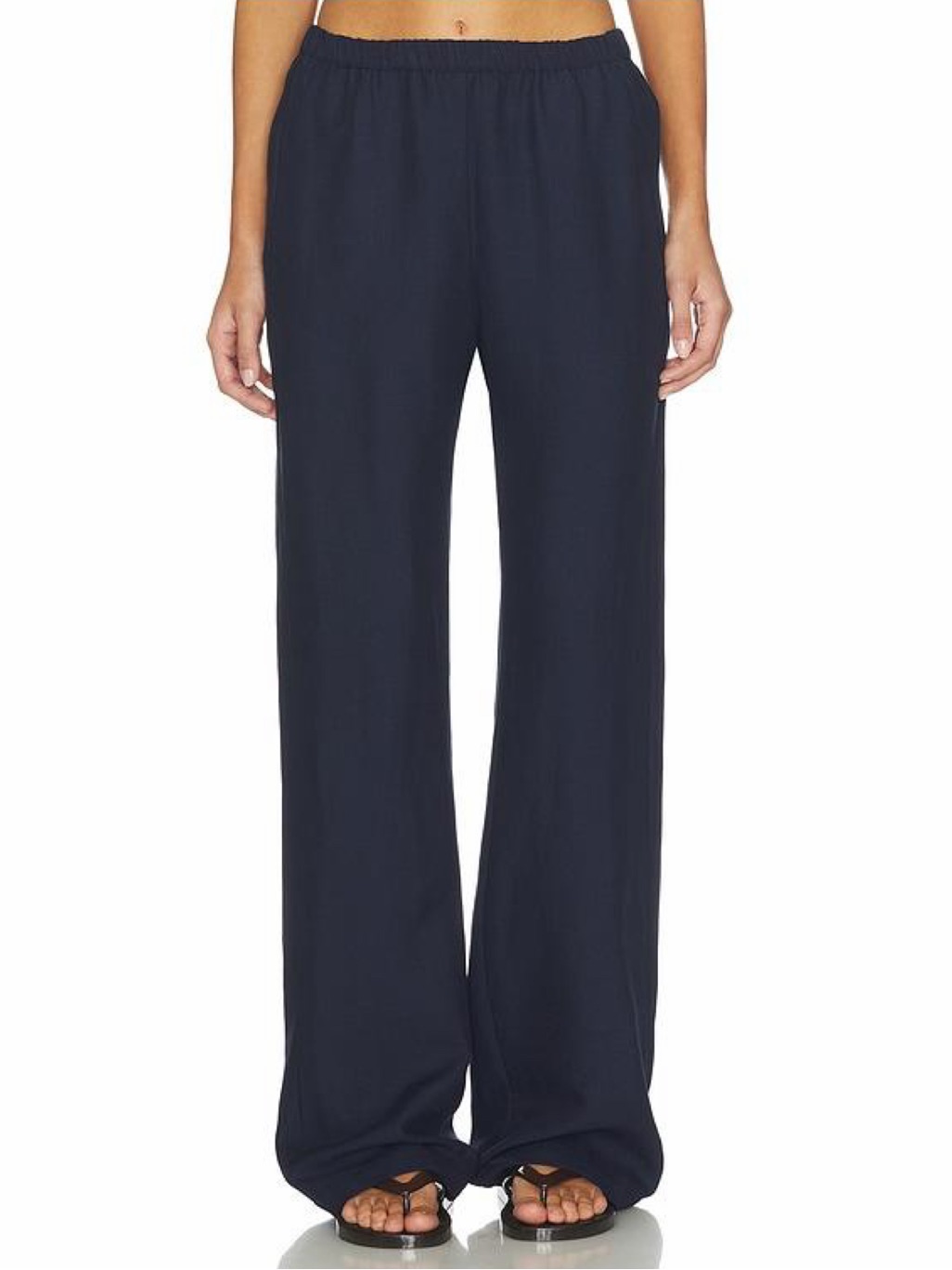 Enza Costa Twill Everywhere Pant In Navy Blue Size 3/L